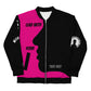 LBS Unisex Bomber Jacket - Violet Red