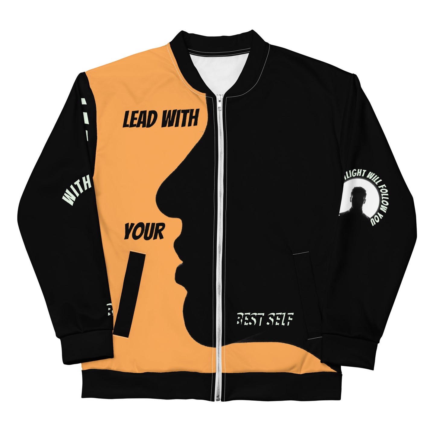 LBS Unisex Bomber Jacket - Orange