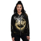 Rebel Artist Unisex Bomber Jacket - Black