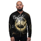 Rebel Artist Unisex Bomber Jacket - Black