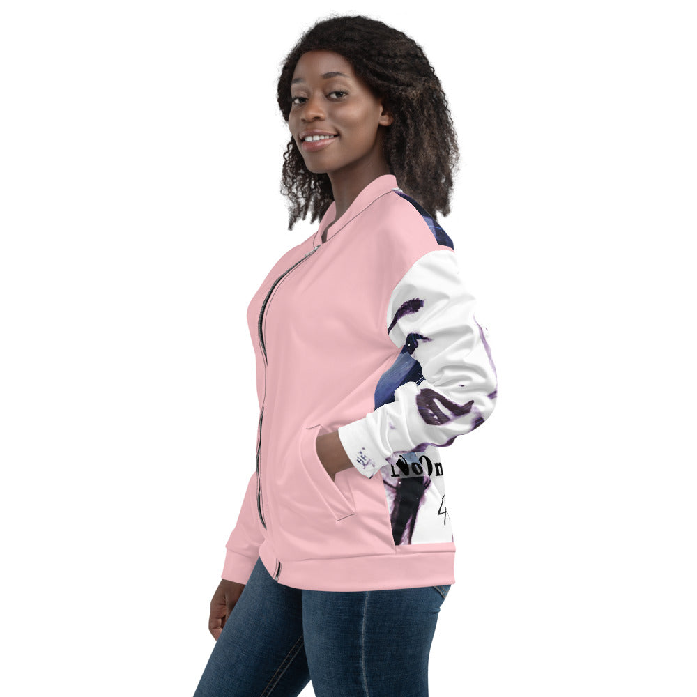 46foryounger No One Ever Knew Unisex Bomber - Pink - SN5