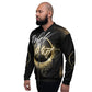 Rebel Artist Unisex Bomber Jacket - Black