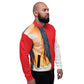 Burning Man Unisex Bomber Jacket - LD1