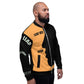LBS Unisex Bomber Jacket - Orange