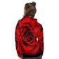 Vibrant Rose Hoodie