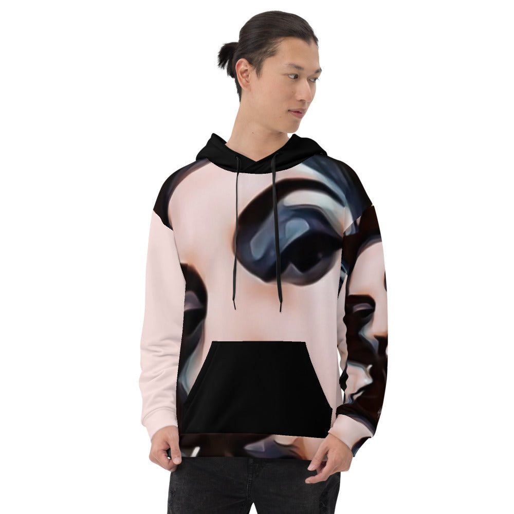 The Artist Unisex Hoodie - BLK Rose - E5