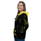 Bold Bunny Patterned Unisex Hoodie