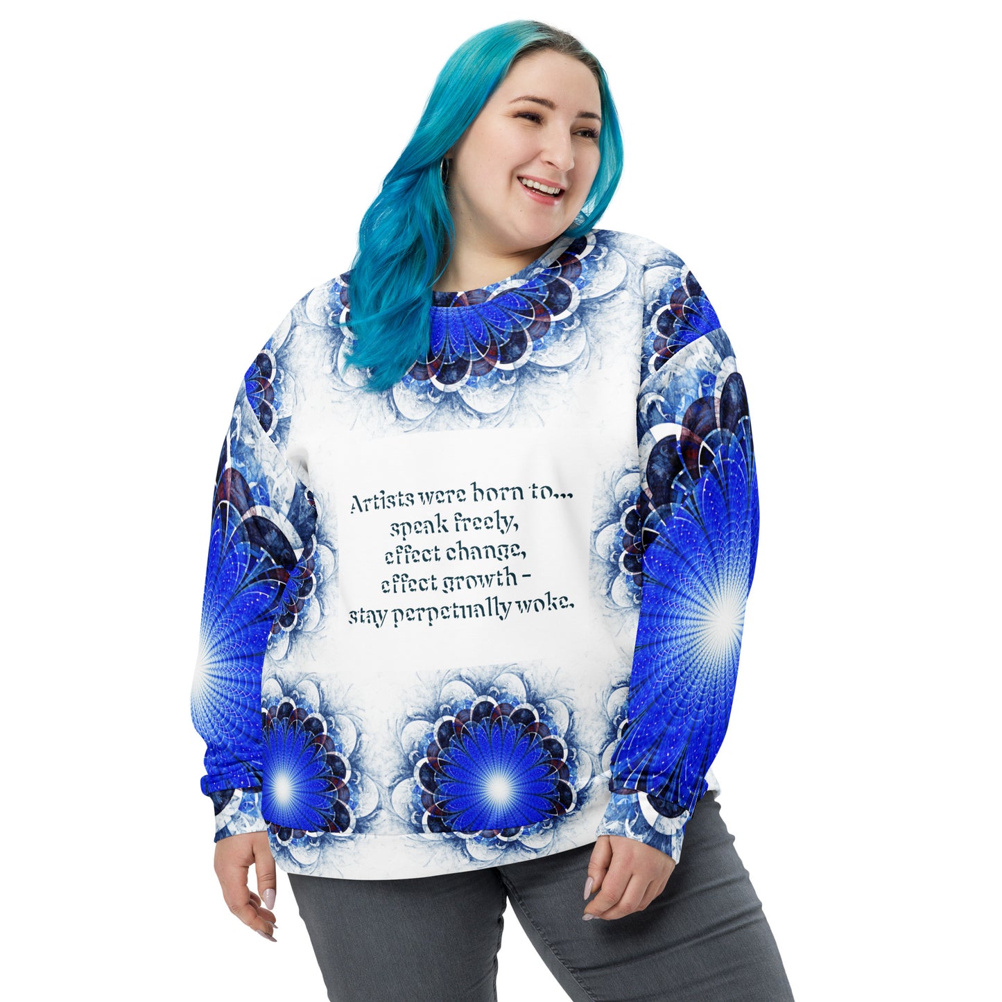 Perpetually Woke Artist Sweatshirt