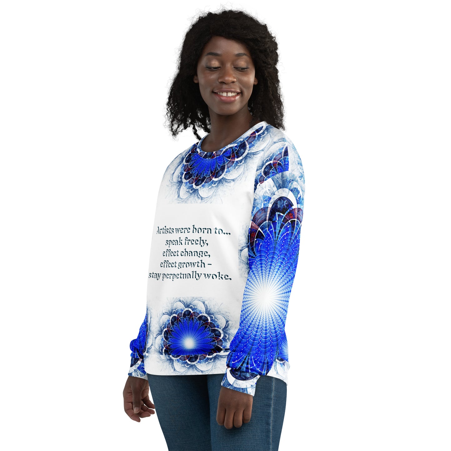 Perpetually Woke Artist Sweatshirt