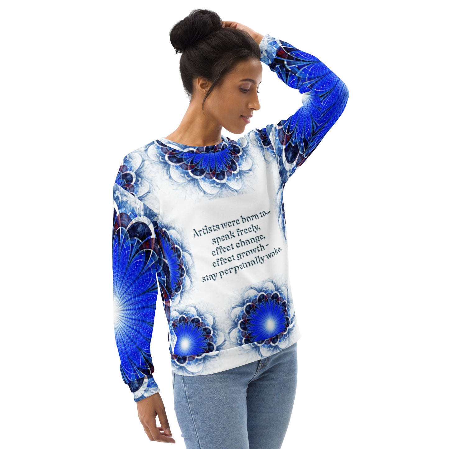 Perpetually Woke Artist Sweatshirt