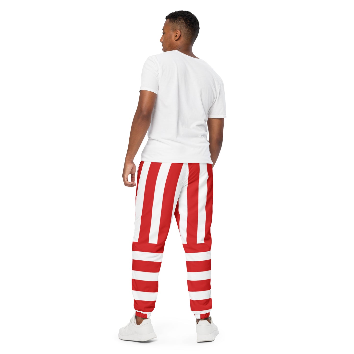 Candy Cane Unisex Track Pants
