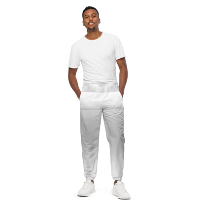LBS Men's Silver Spotlight Track Pants - White