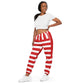 Candy Cane Unisex Track Pants