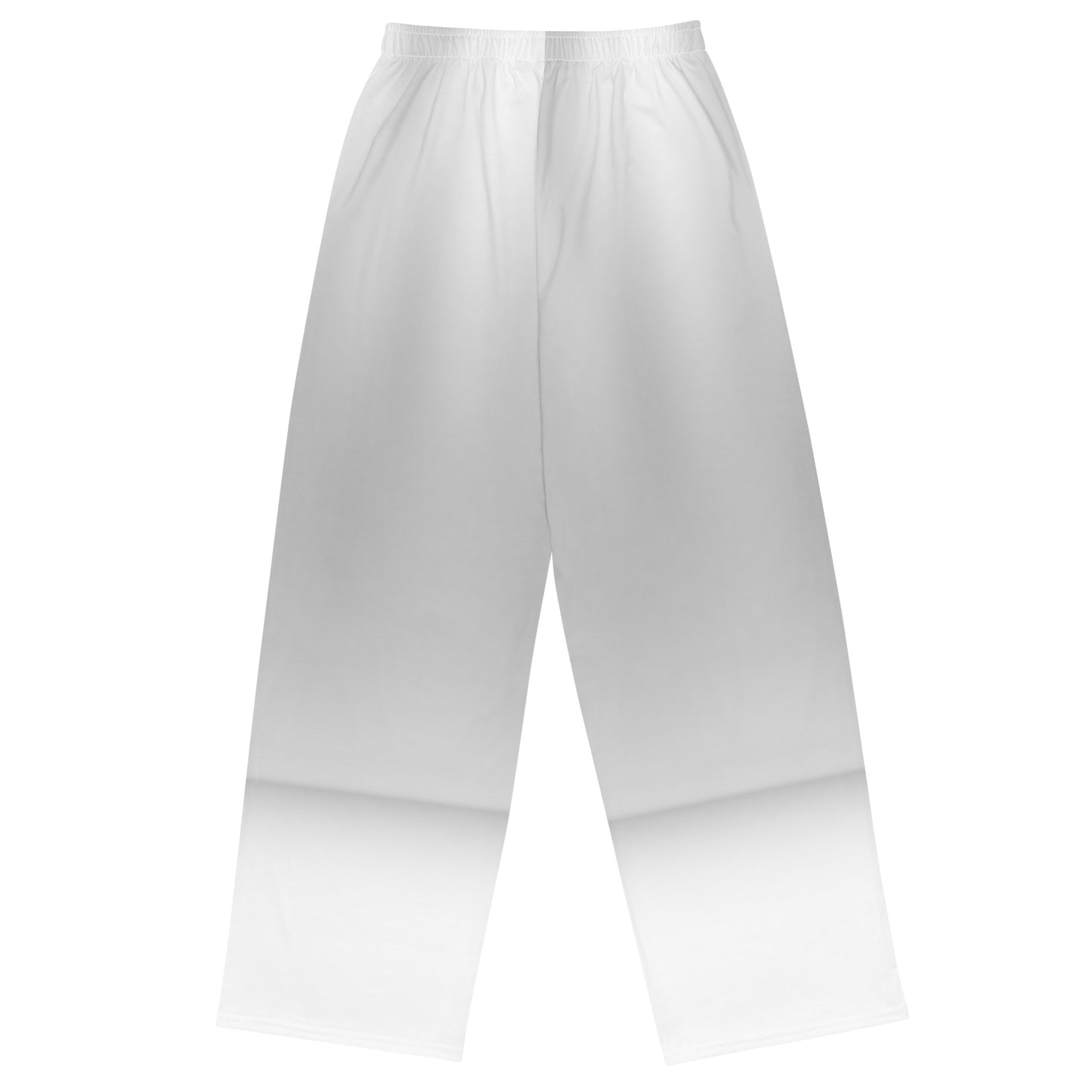 LBS Silver Spotlight Unisex Wide-Leg Pants - White - Plus Size