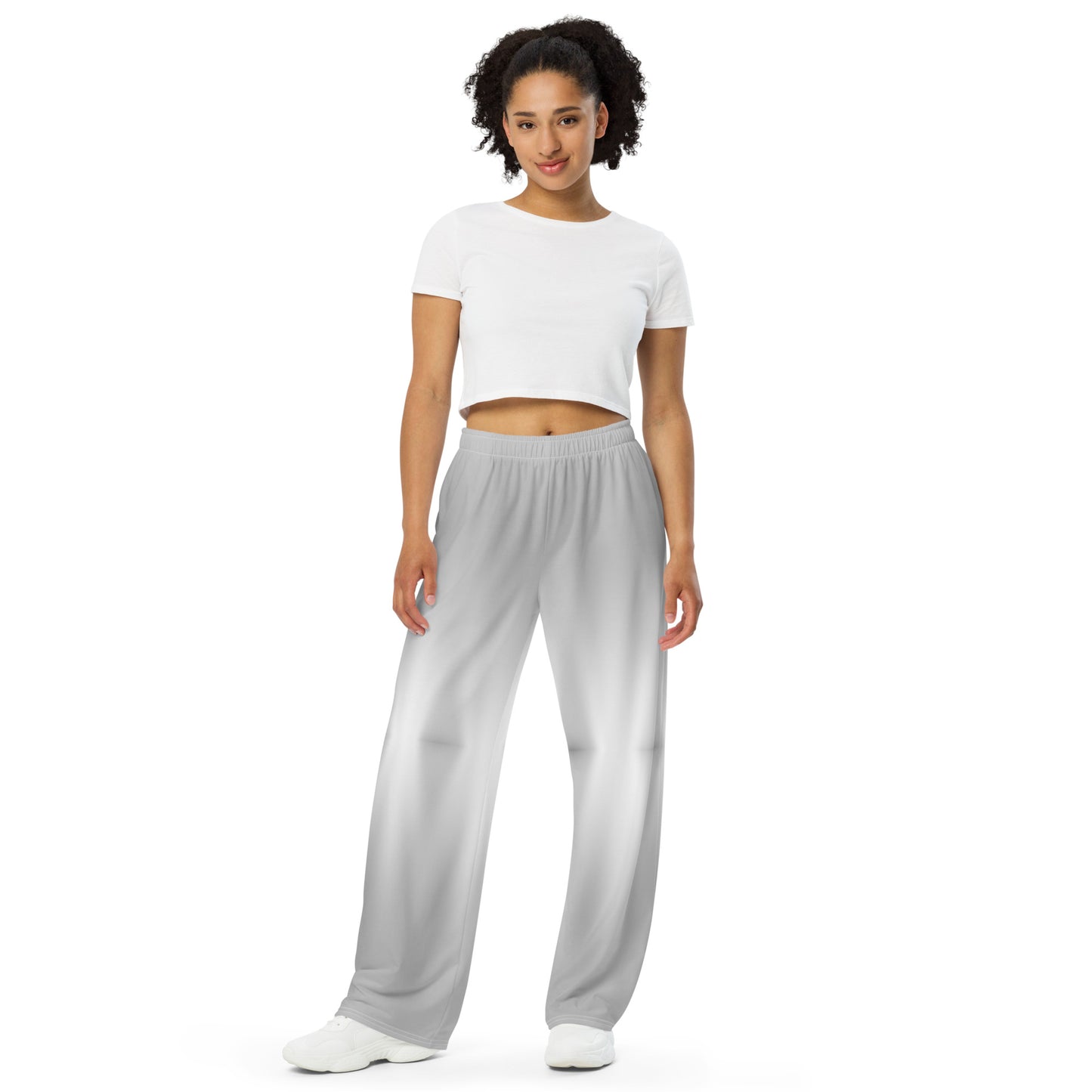 LBS Silver Spotlight Unisex Wide-Leg Pants