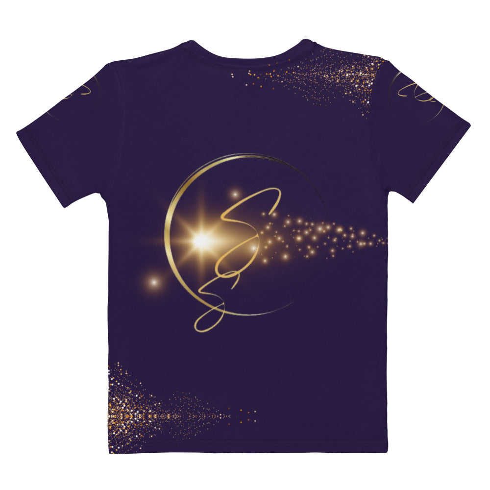Rebel Artist Women's T-Shirt - Deep Purple