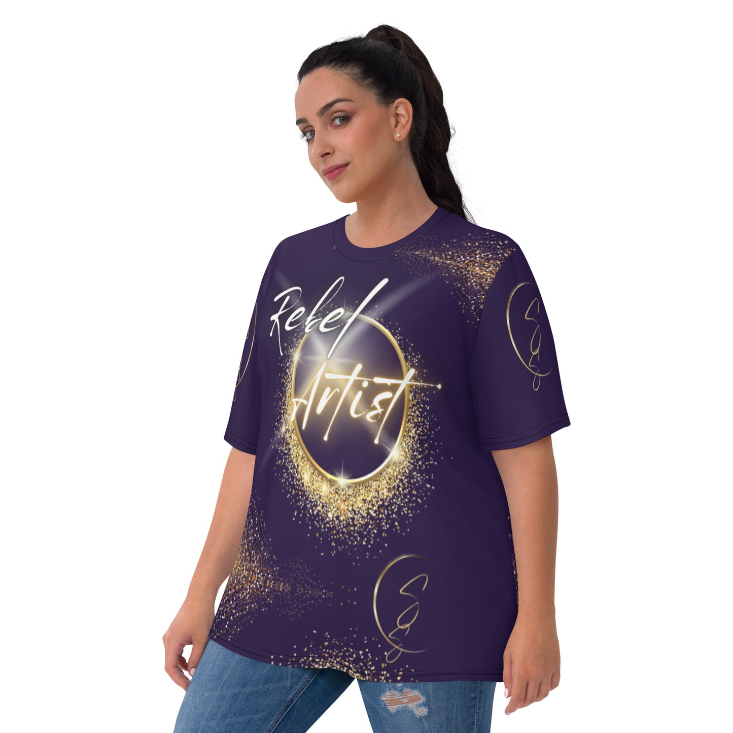 Rebel Artist Women's T-Shirt - Deep Purple