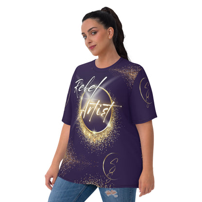 Rebel Artist Women's T-Shirt - Deep Purple
