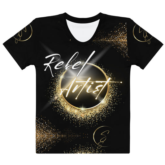 Rebel Artists Women's T-Shirt - Black