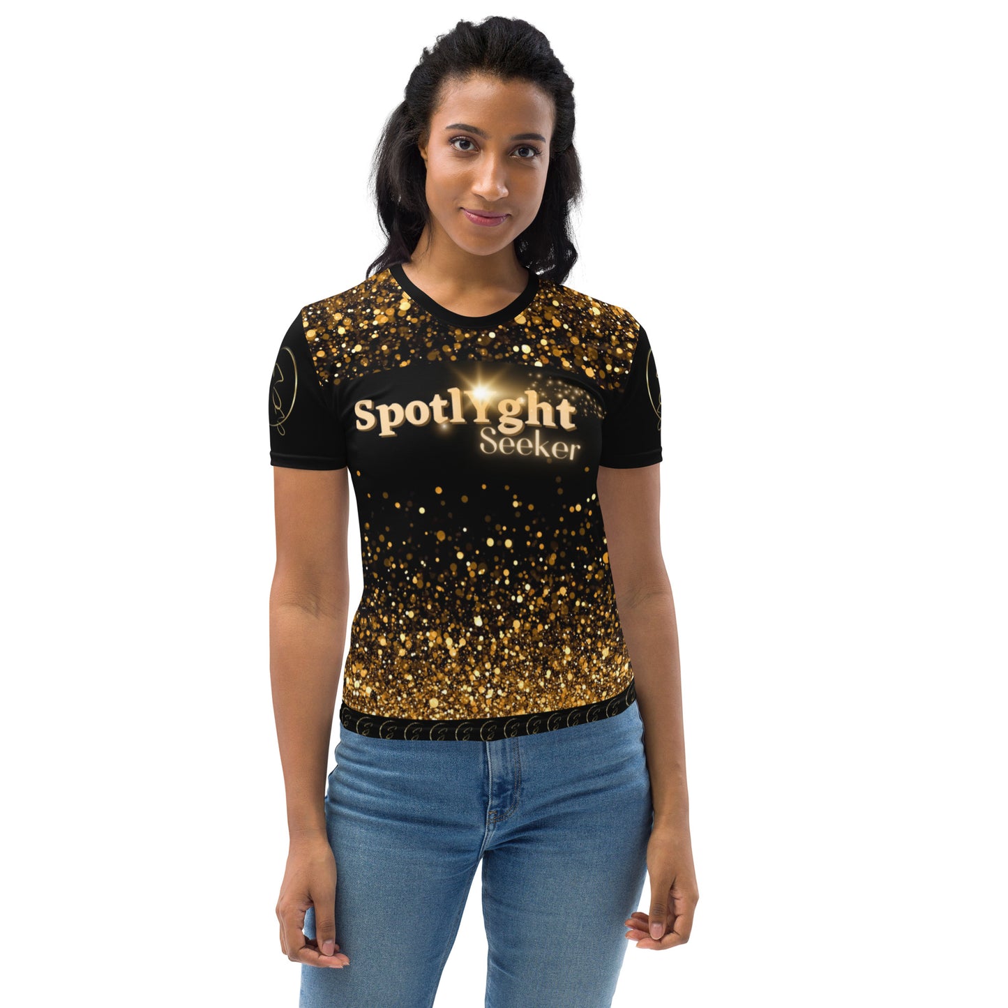 Signature SpotlYght 'N Sequin-Simulated Women's T-Shirt
