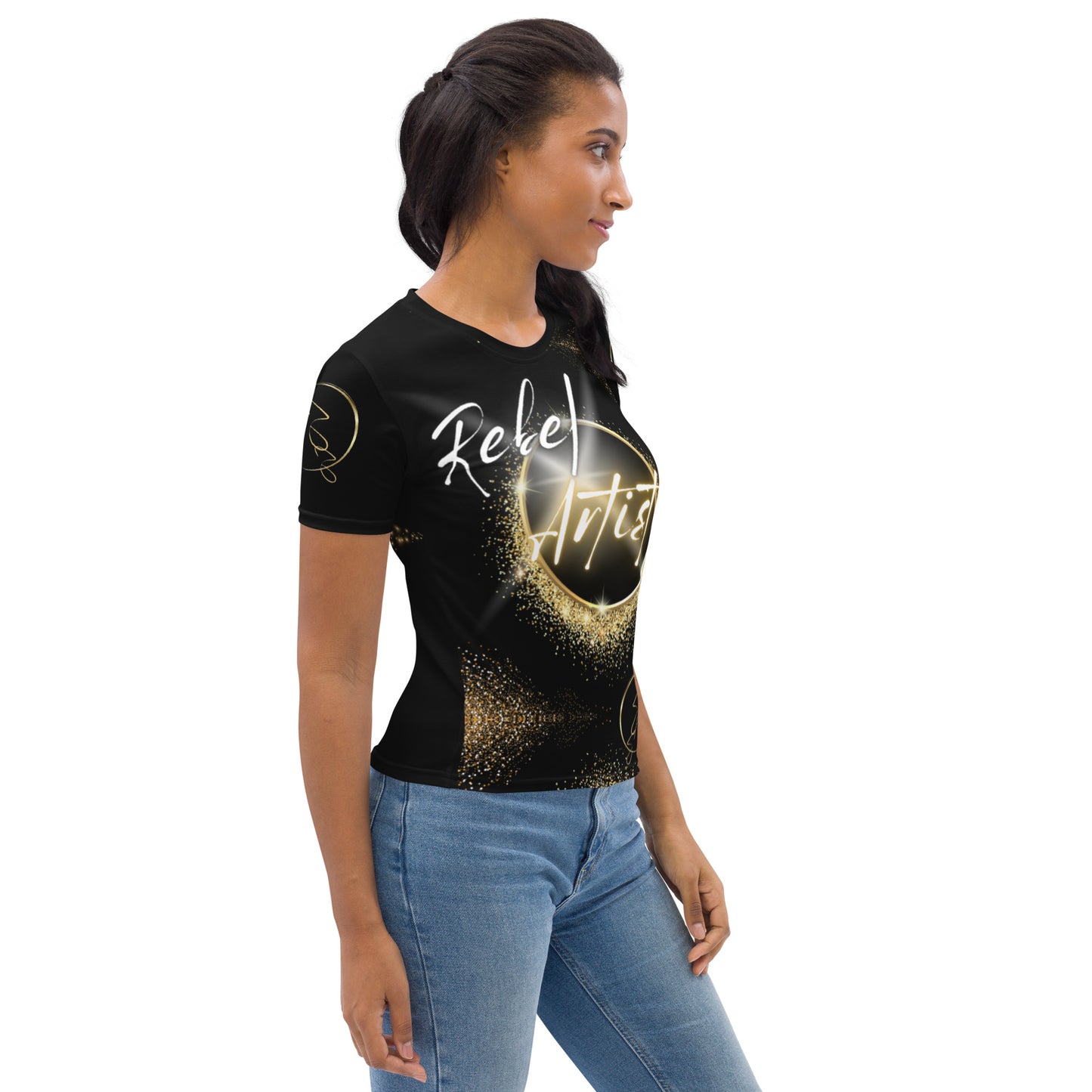 Rebel Artists Women's T-Shirt - Black