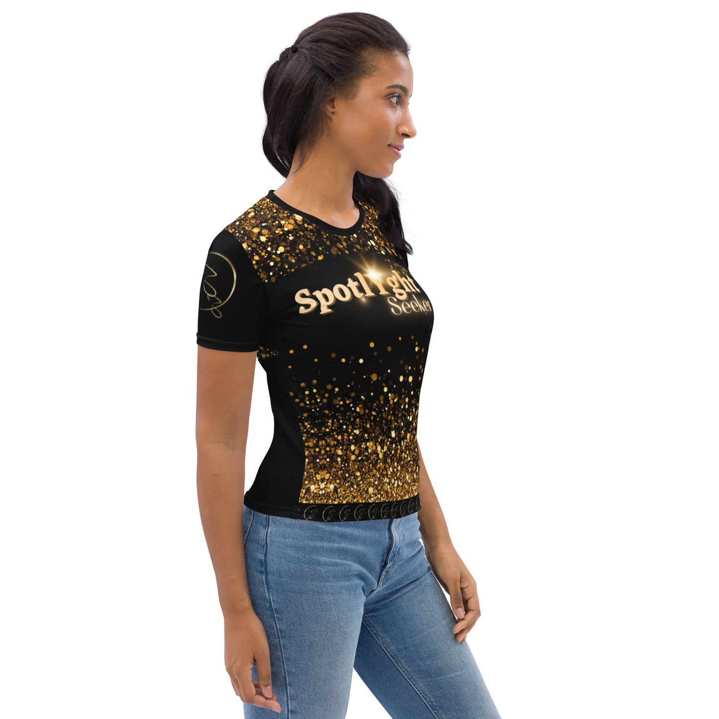 Signature SpotlYght 'N Sequin-Simulated Women's T-Shirt