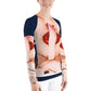 Shhh Women's Rash Guard - Navy - SN4