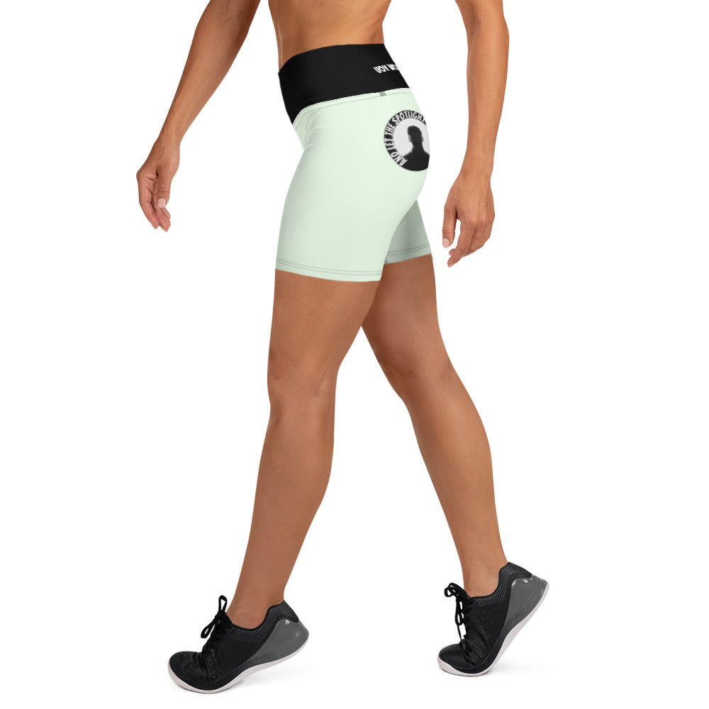 LBS Yoga Shorts - Honey Dew