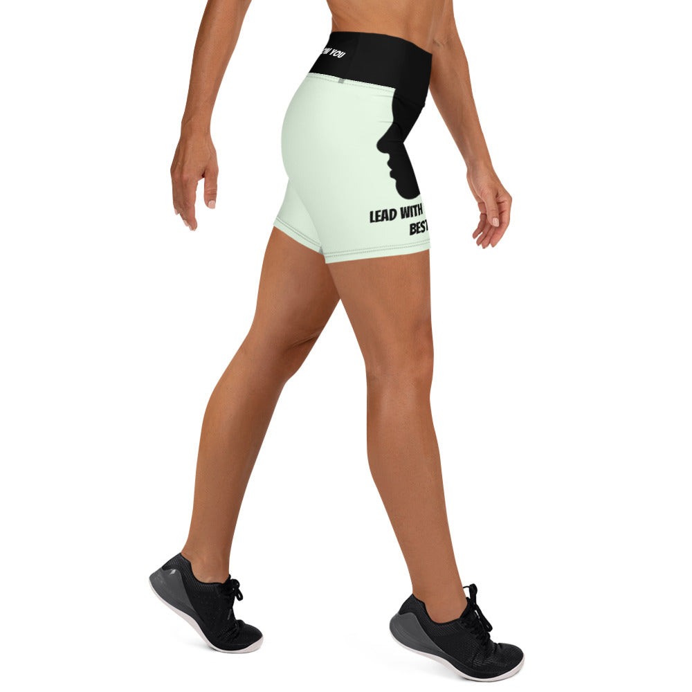 LBS Yoga Shorts - Honey Dew