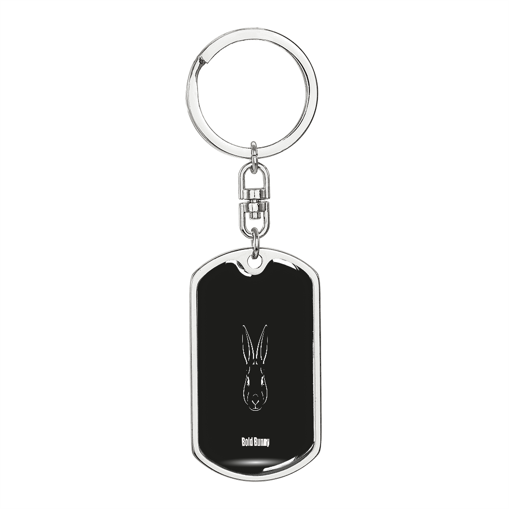 Bold Bunny Key Chain