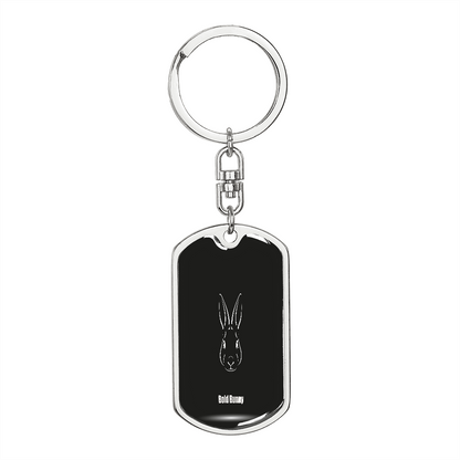 Bold Bunny Key Chain