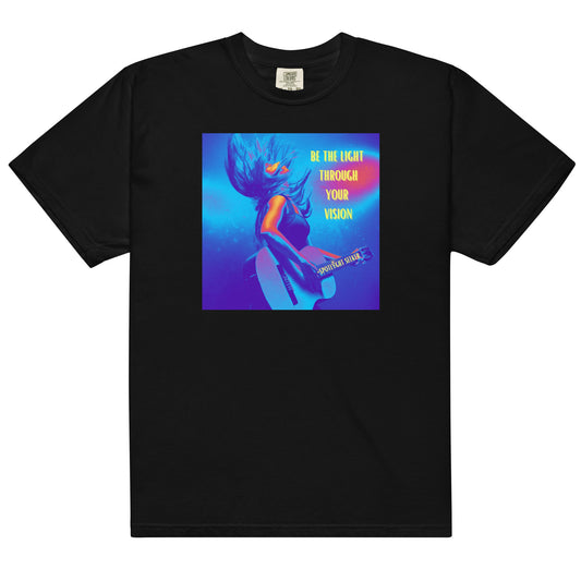 Be the Light Men’s T-Shirt - Guitar Blue (Box)