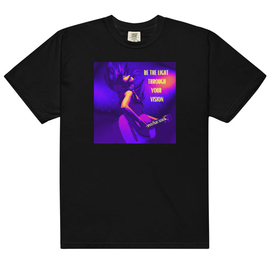 Be the Light Men’s T-Shirt - Guitar Purple (Box)