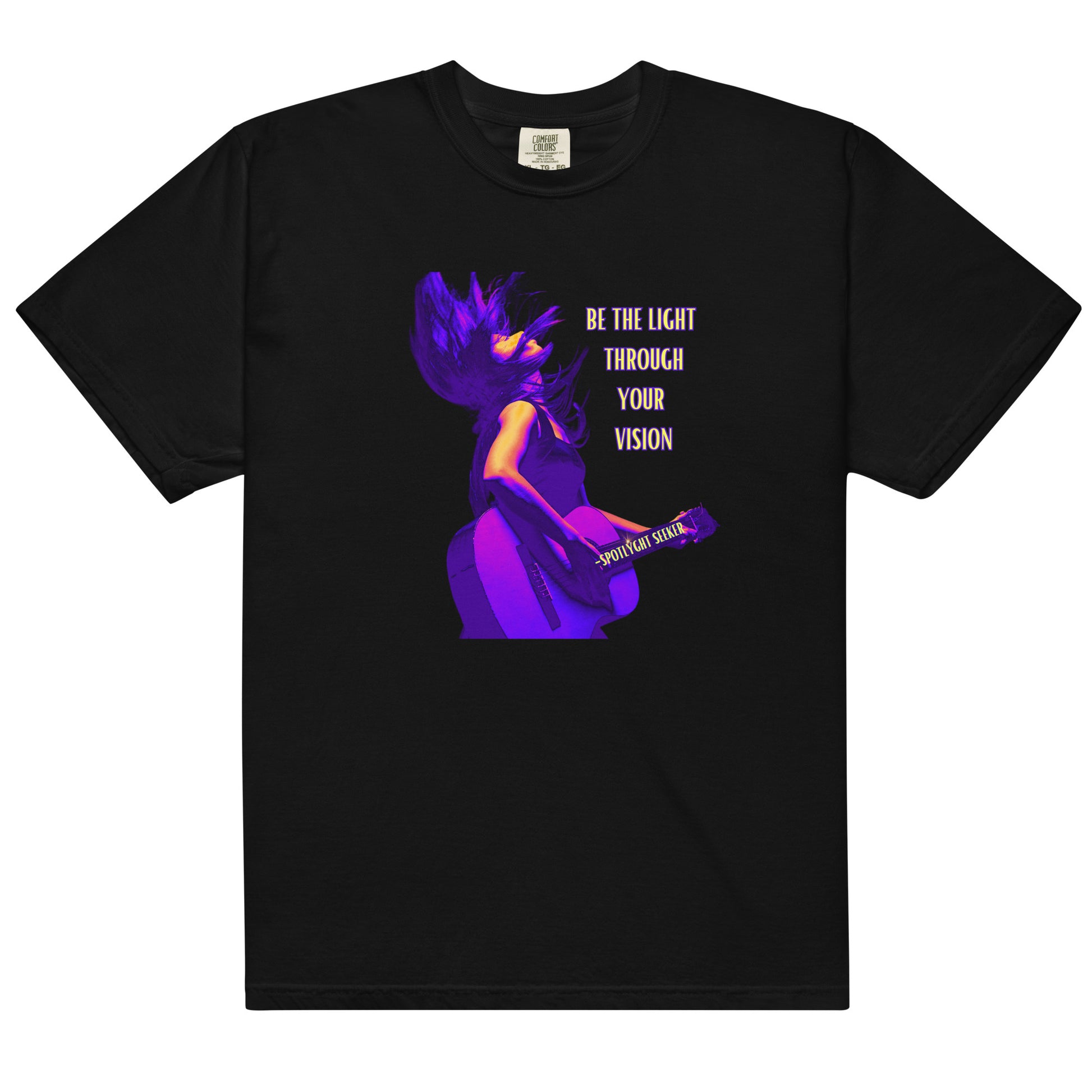 For the male artist - 'Be the Light' inspirational t-shirts ✨🎨, designed to ignite creativity and illuminate your path.