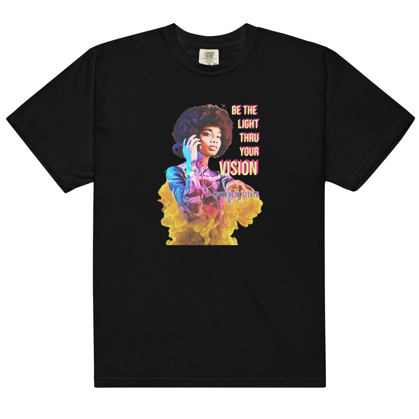 Be the Light Men’s T-Shirt - Woman Smoke