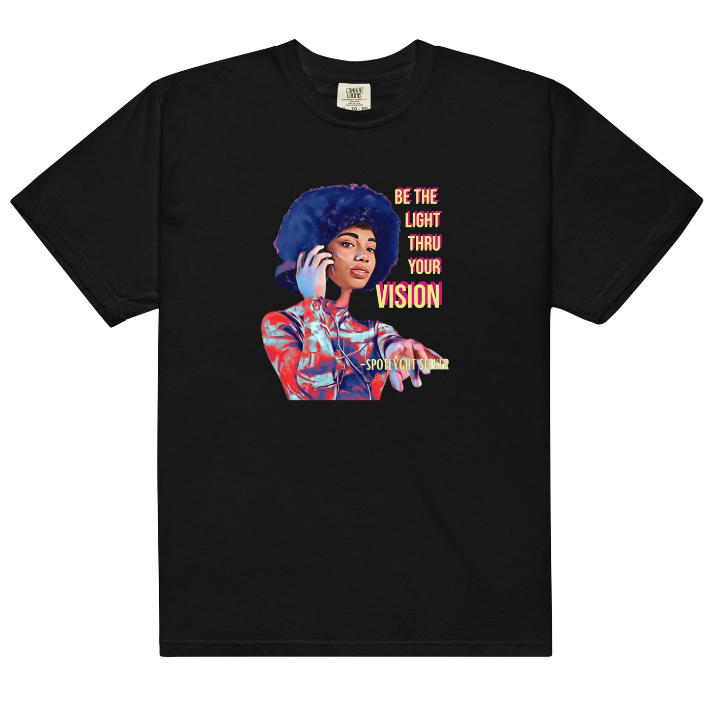 Be the Light Men’s T-Shirt - Woman Red