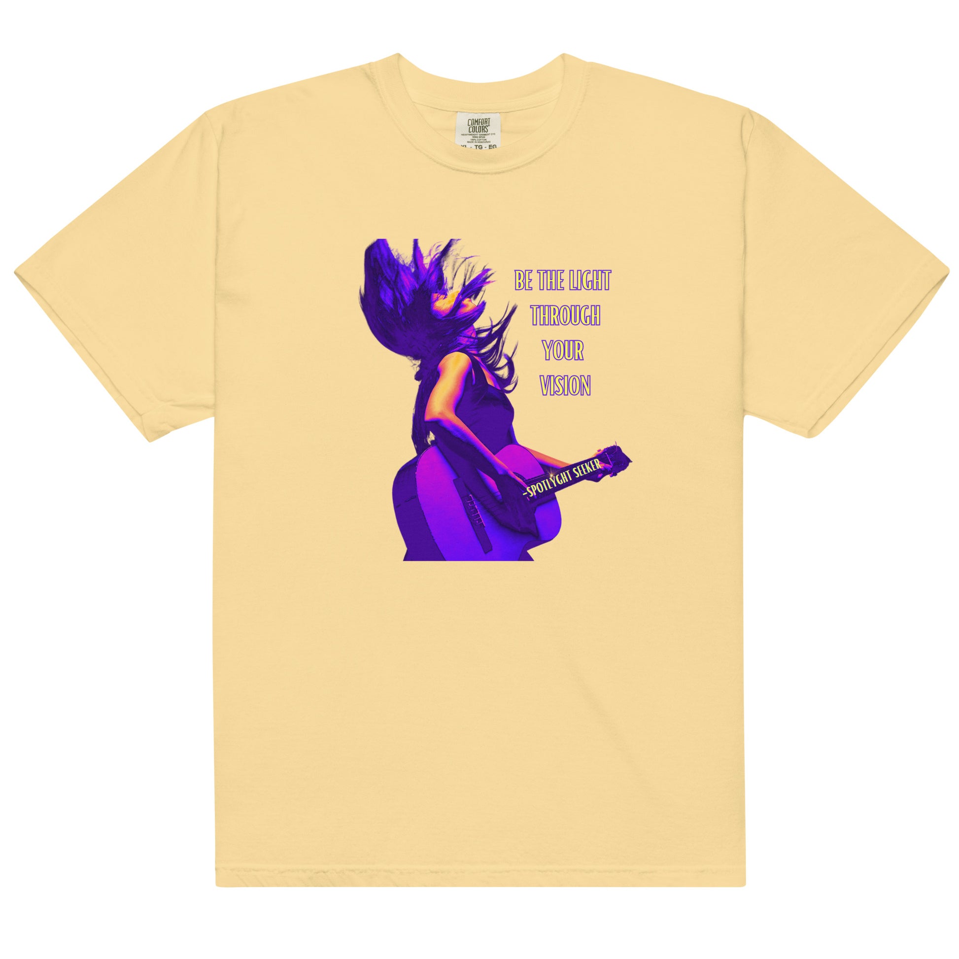 For the male artist - 'Be the Light' inspirational t-shirts ✨🎨, designed to ignite creativity and illuminate your path.
