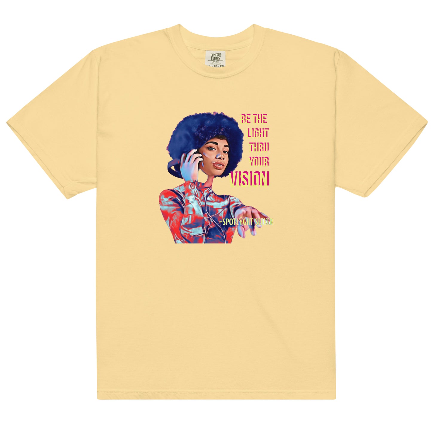 Be the Light Men’s T-Shirt - Woman Red