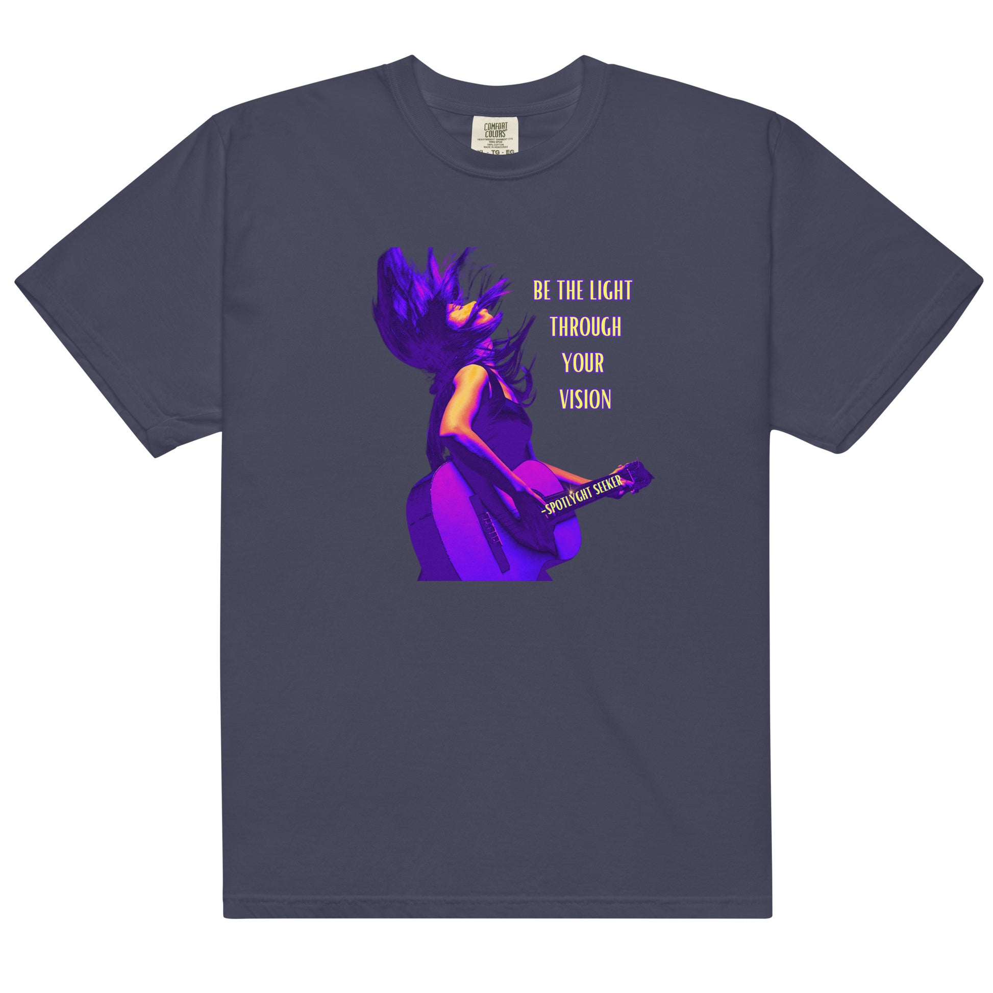 For the male artist - 'Be the Light' inspirational t-shirts ✨🎨, designed to ignite creativity and illuminate your path.