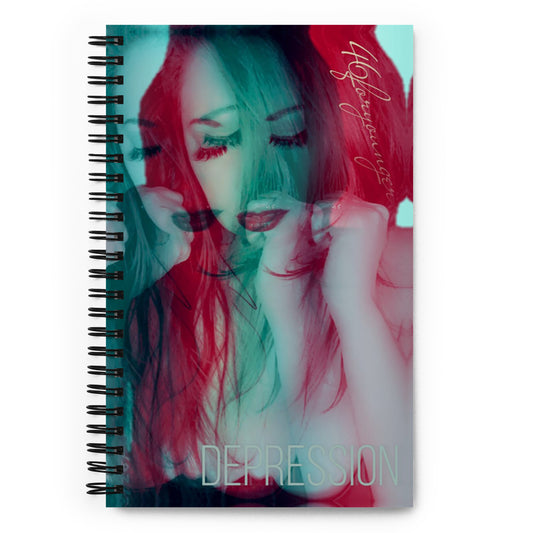 Depression Spiral Notebook - D8