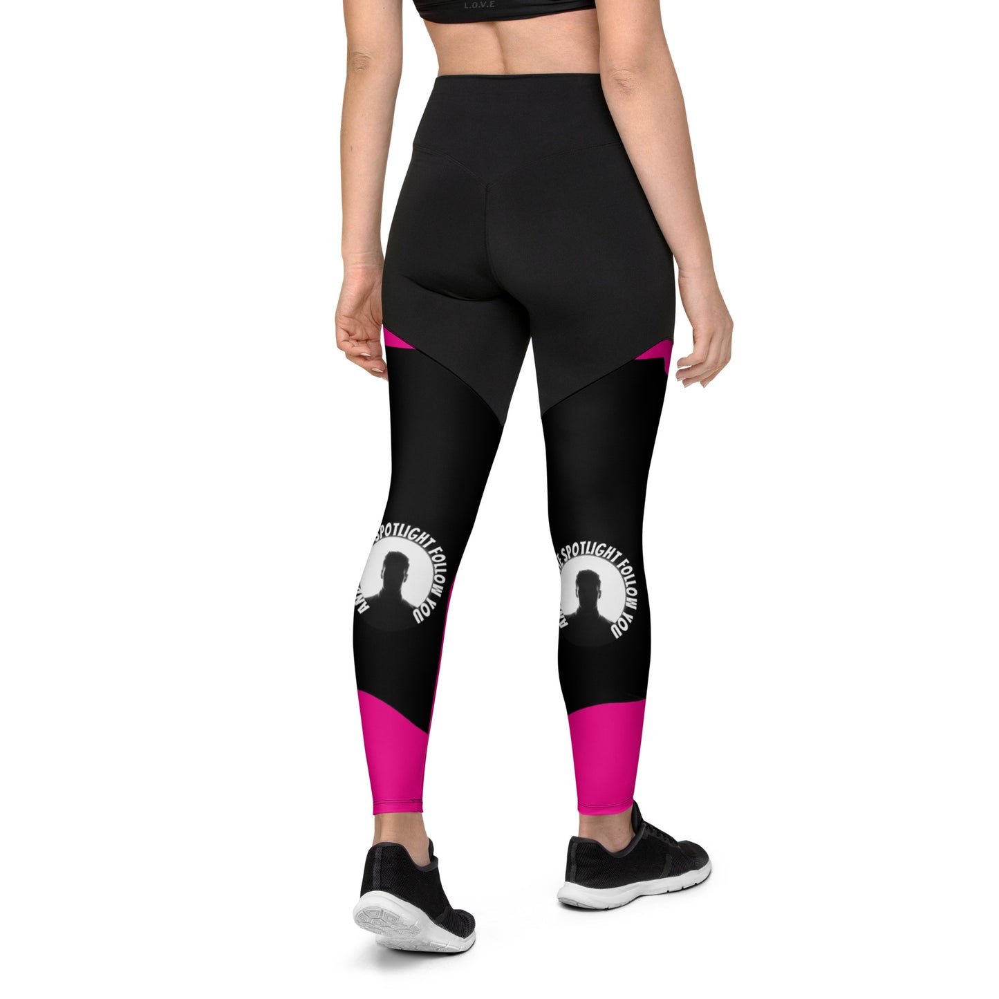 LBS Sports Leggings - Violet Red
