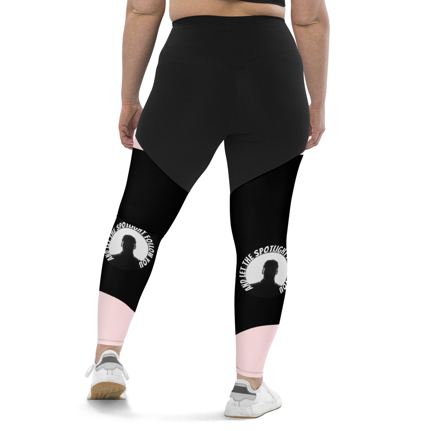 LBS Sports Leggings Plus Size - Pink