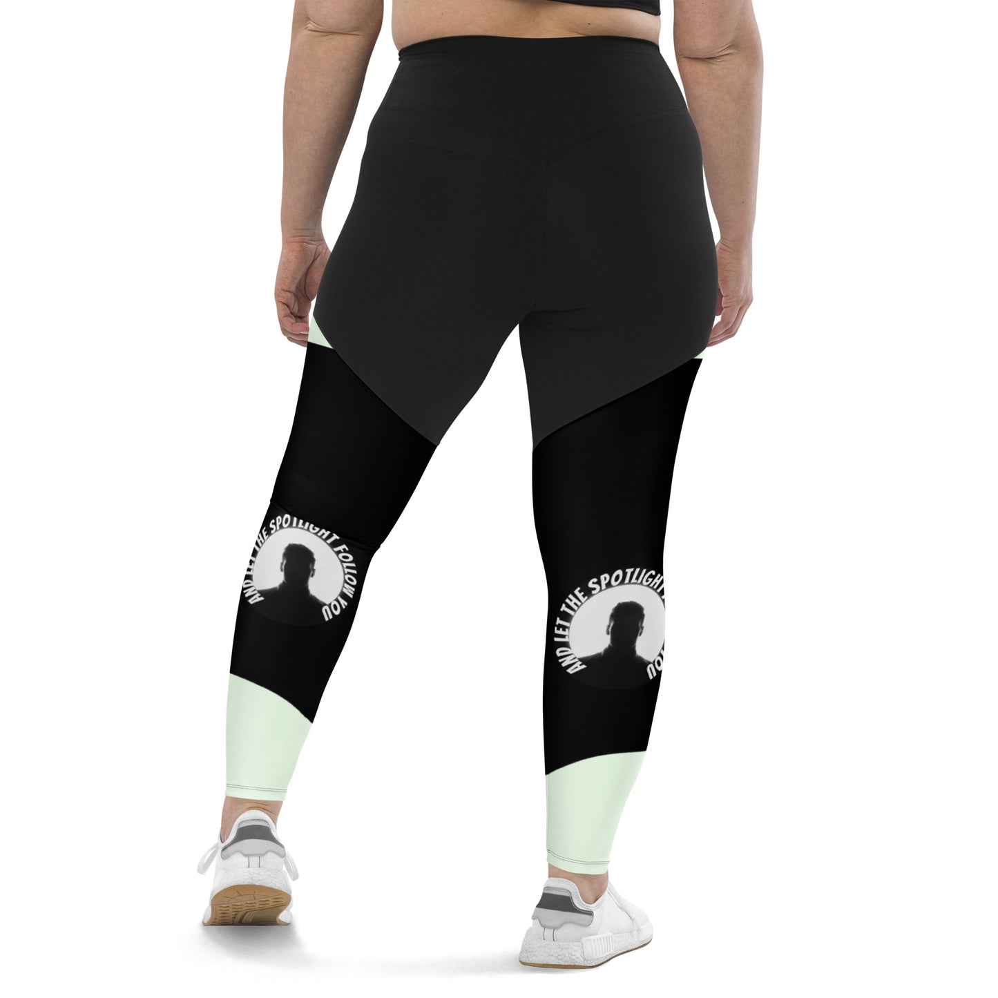 LBS Sports Leggings Plus Size - Honey Dew