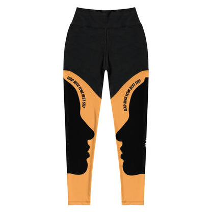 LBS Sports Leggings - Orange
