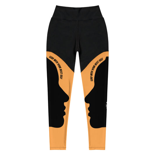 LBS Sports Leggings - Orange