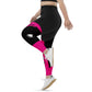 LBS Sports Leggings Plus Size - Violet Red