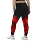 Plus Size Emote Merch from SpotlYght Seeker - Bravo and Roses Sports Leggings for the Female Artist because artists deserve praise.