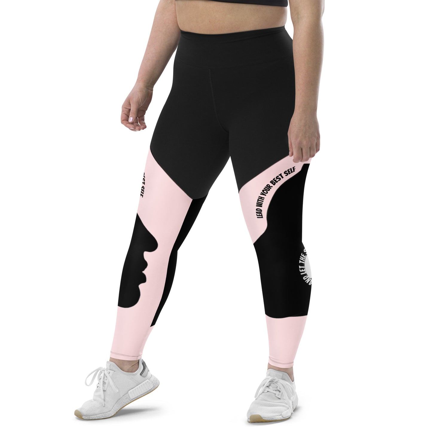 LBS Sports Leggings Plus Size - Pink