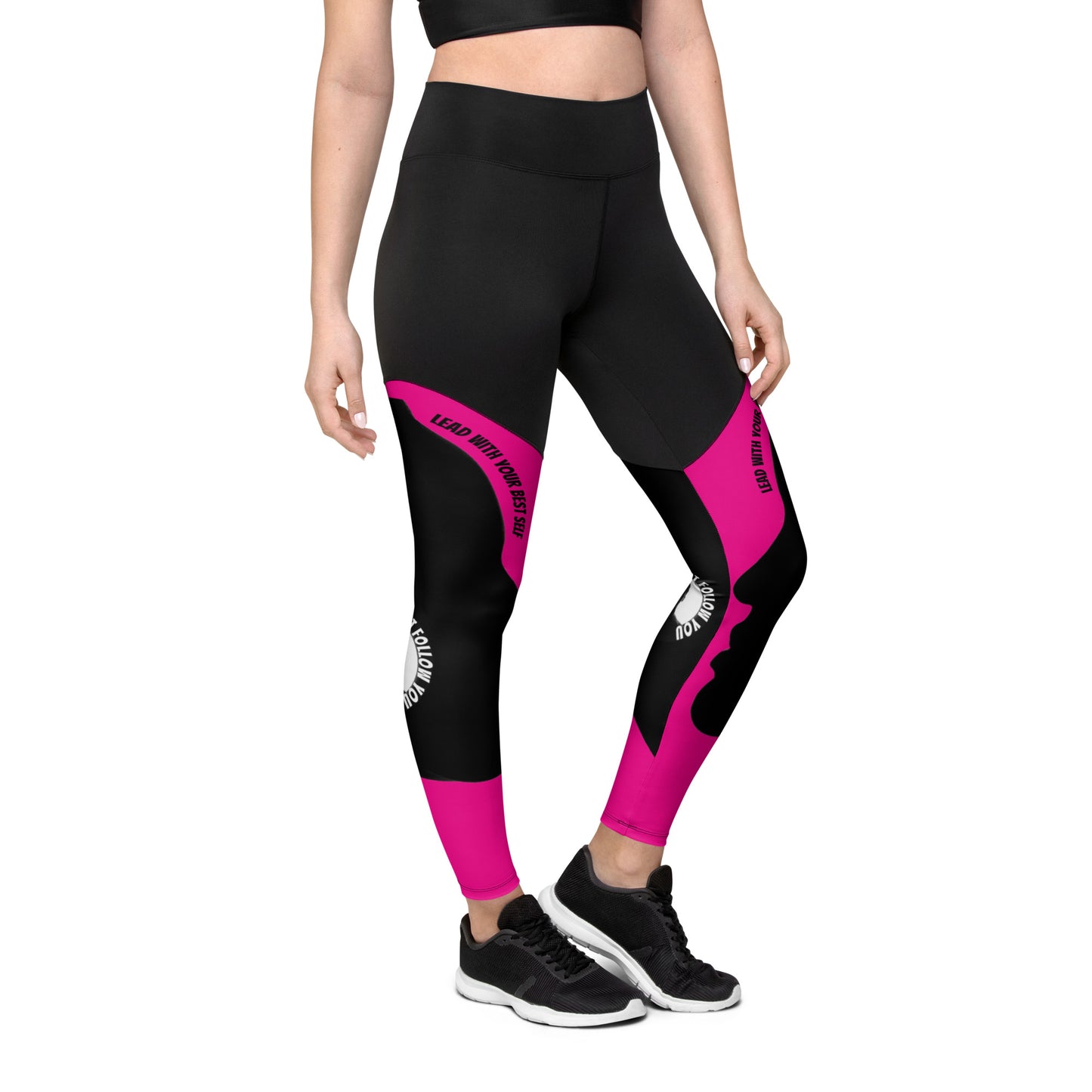 LBS Sports Leggings - Violet Red