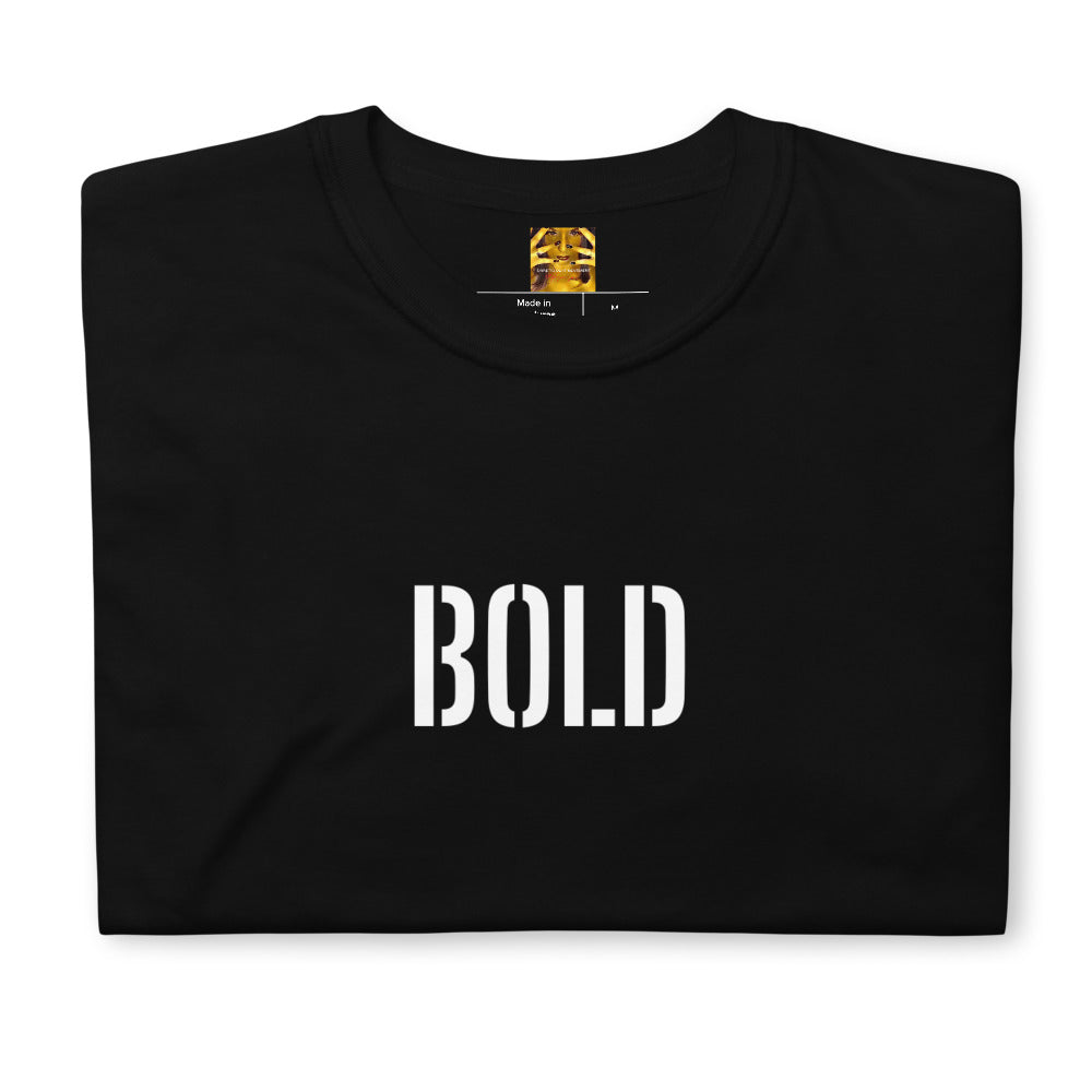 Bold Bunny Short-Sleeve Unisex T-Shirt - White